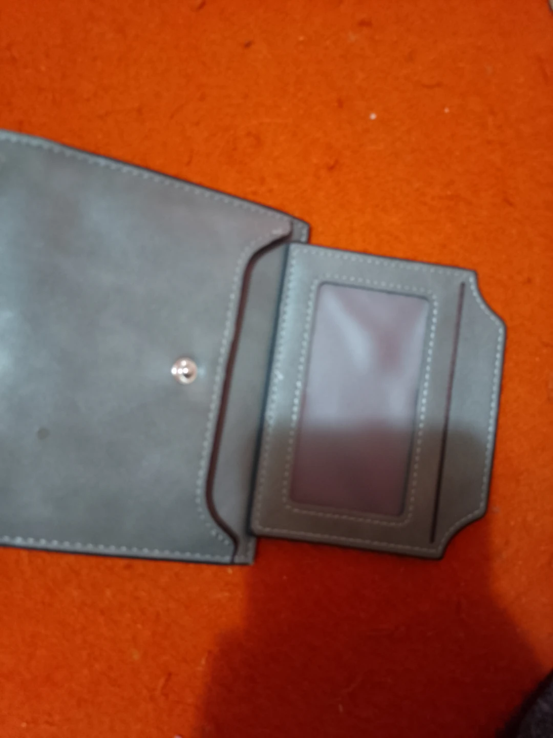 Grey Bifold Wallet with Zipper Coin Pouch - photo 5