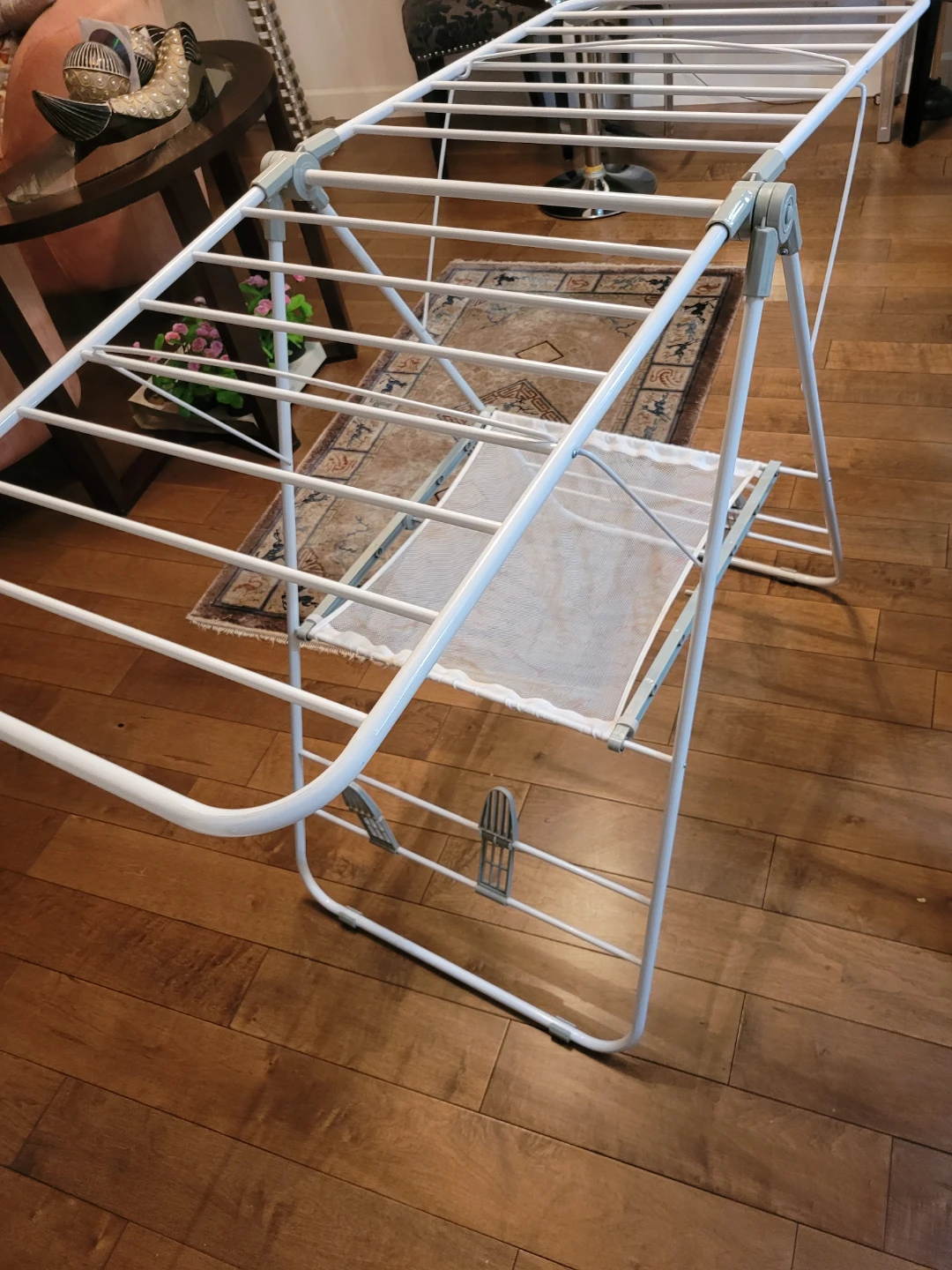 White Collapsible Drying Rack