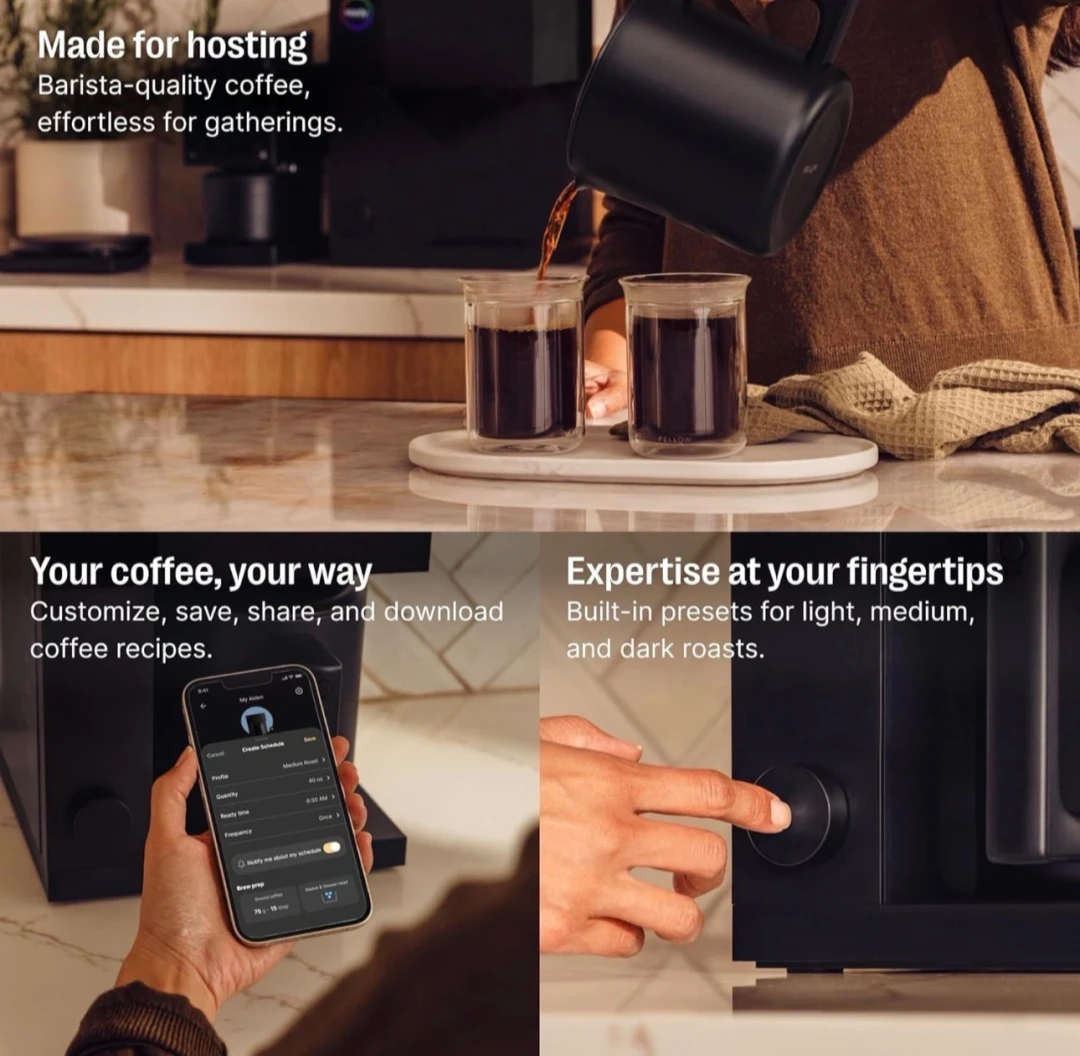 Fellow Aiden Precision Coffee Maker Thermal Carafe Built-In Brew - photo 5