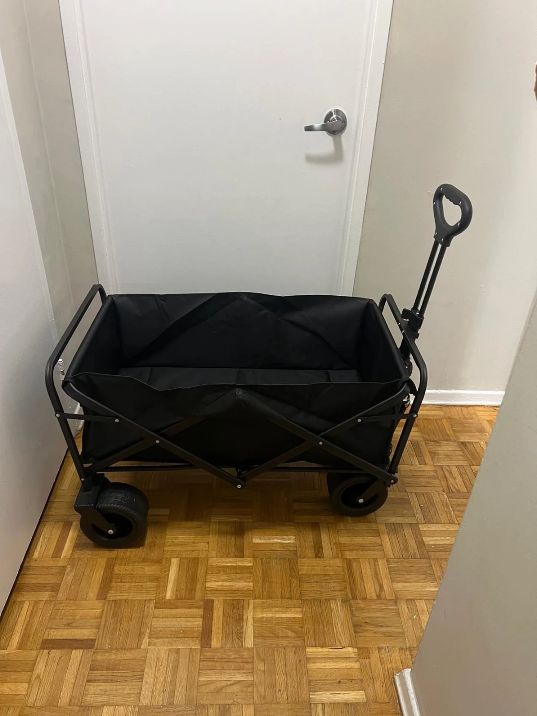 Black Folding Collapsible Wagon - photo 2
