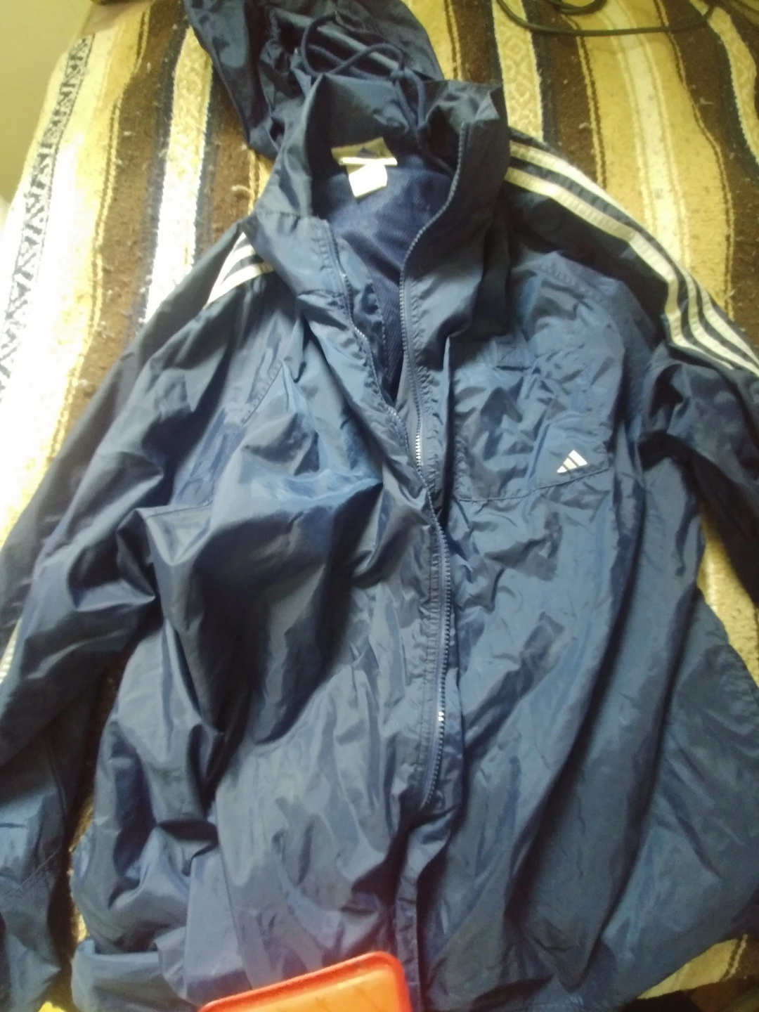Mens Adidas rainjacket& camouflage cap - photo 4