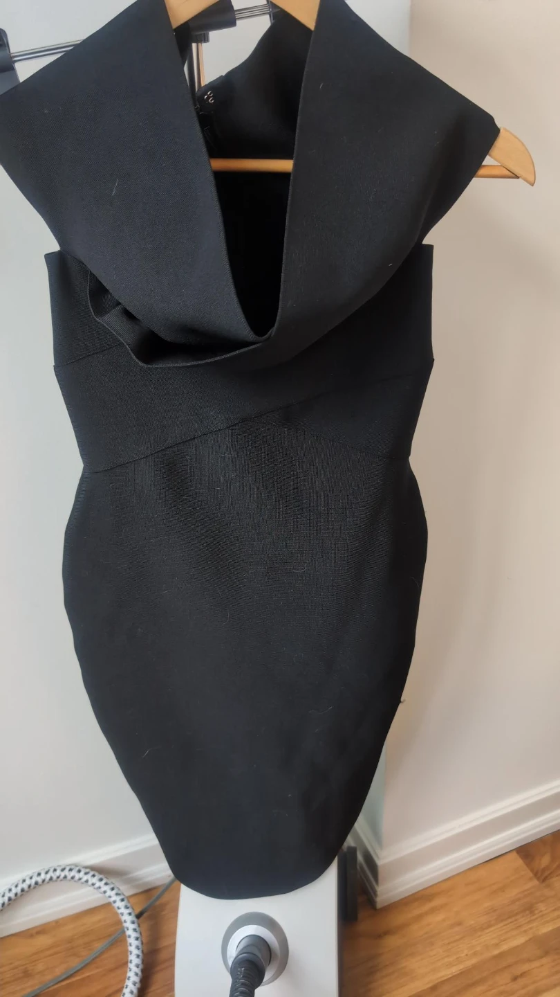 Black Halter Neck Dress Size S