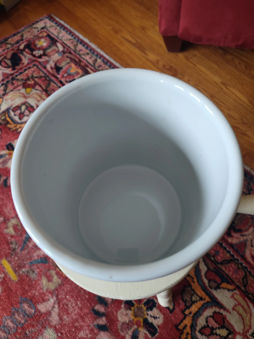White Ceramic Crock Pot - photo 2