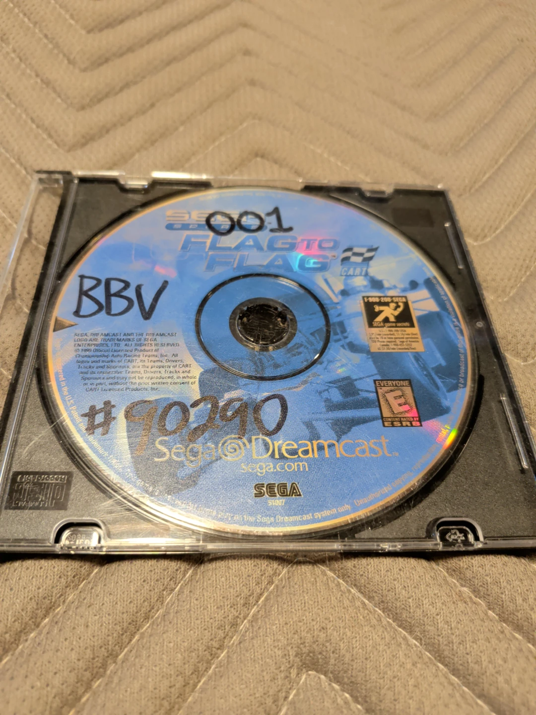 Flag to Flag Video Game for Sega Dreamcast