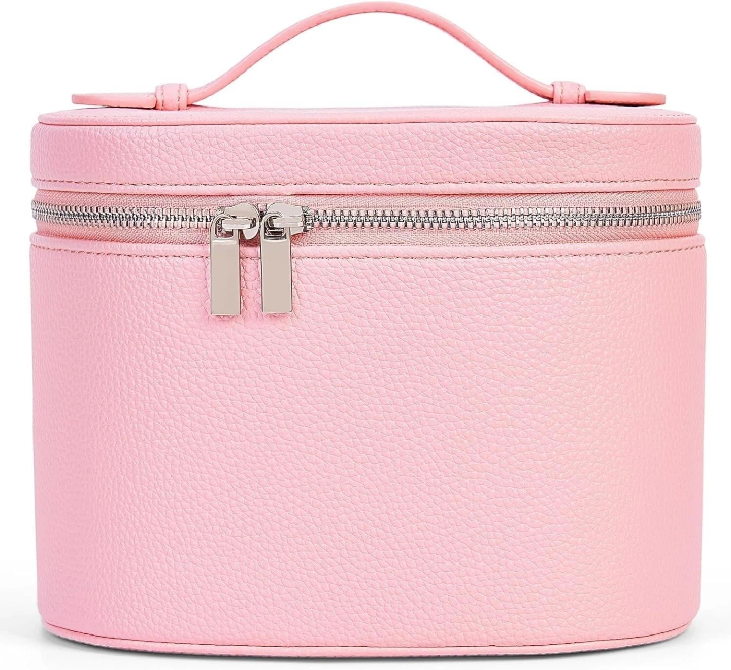 New-->Pink Cosmetic Travel Bag with Removable Divider - photo 4