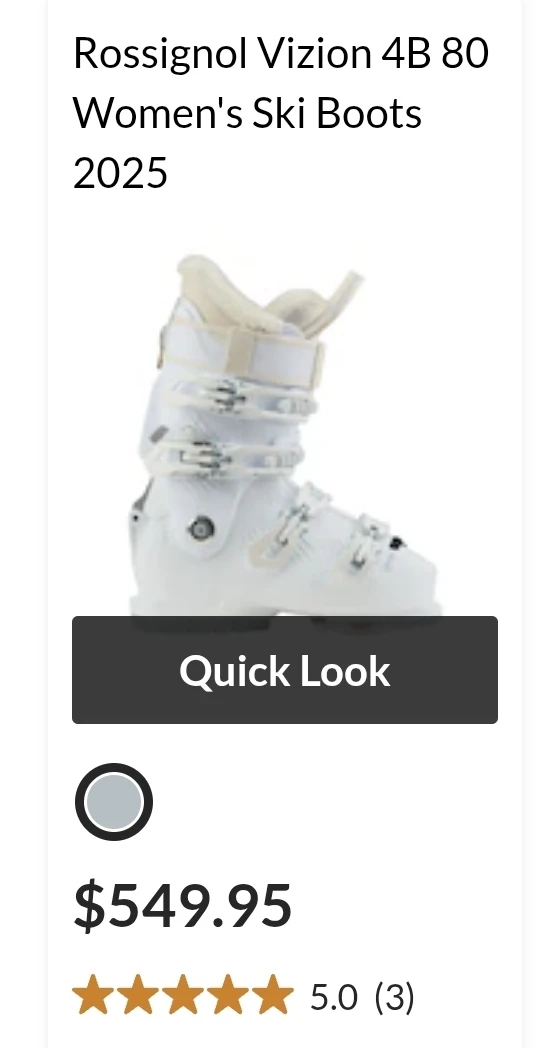 Rossignol Vizion 4B 80 Women's Ski Boots 2025 - photo 2