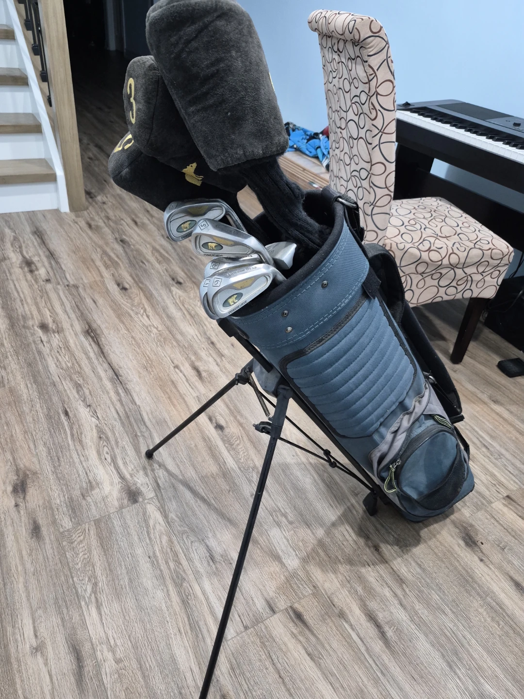 Golden Bear Golf Club Set with Stand Bag