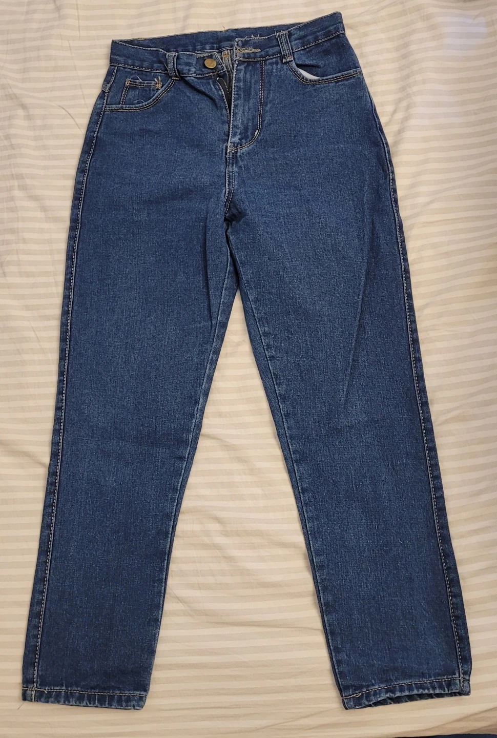 Grey Acid Wash Jeans - photo 3