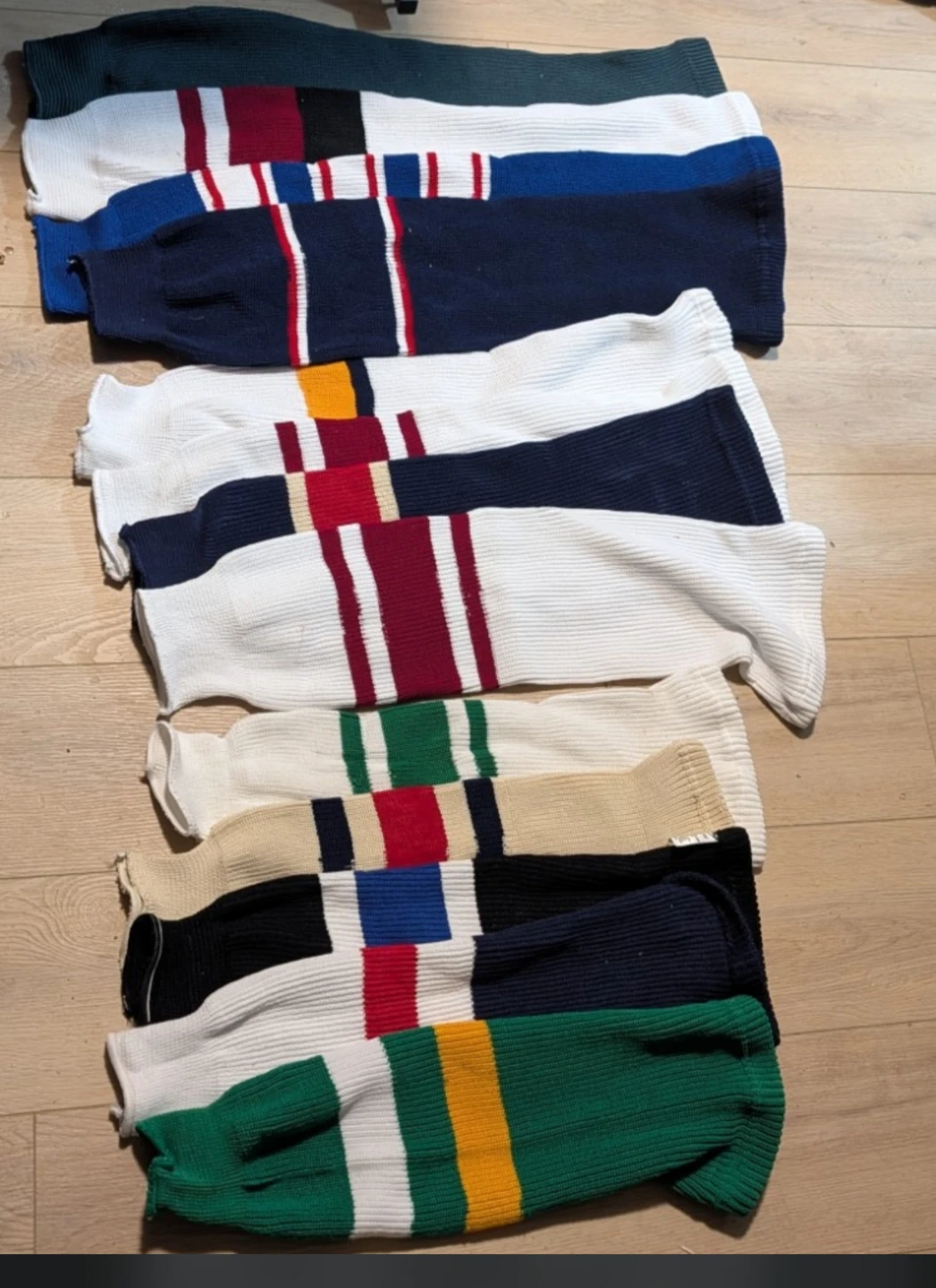 Athletic knit Hockey Socks - Assorted Colours