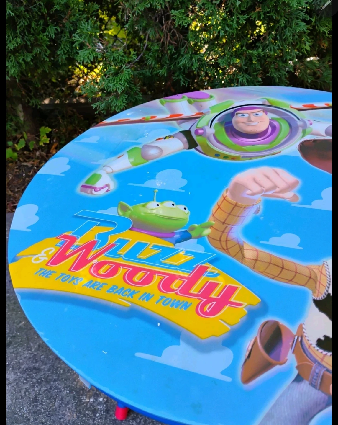 Vintage Disney Toy Story 3 Piece Table and Chair Set oroginal - photo 5