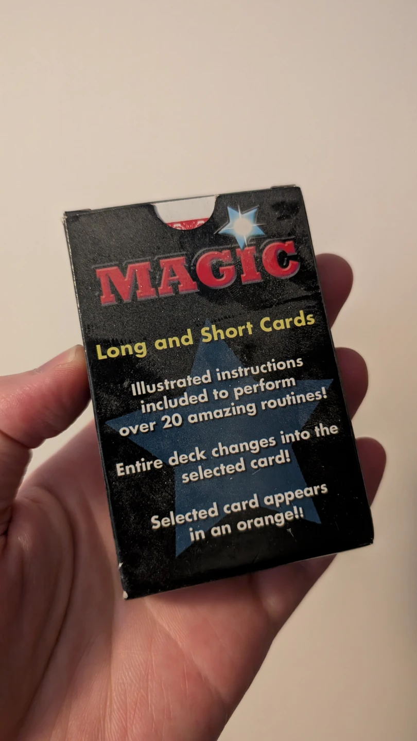Magic Svengali Deck Long and Short Cards - photo 2