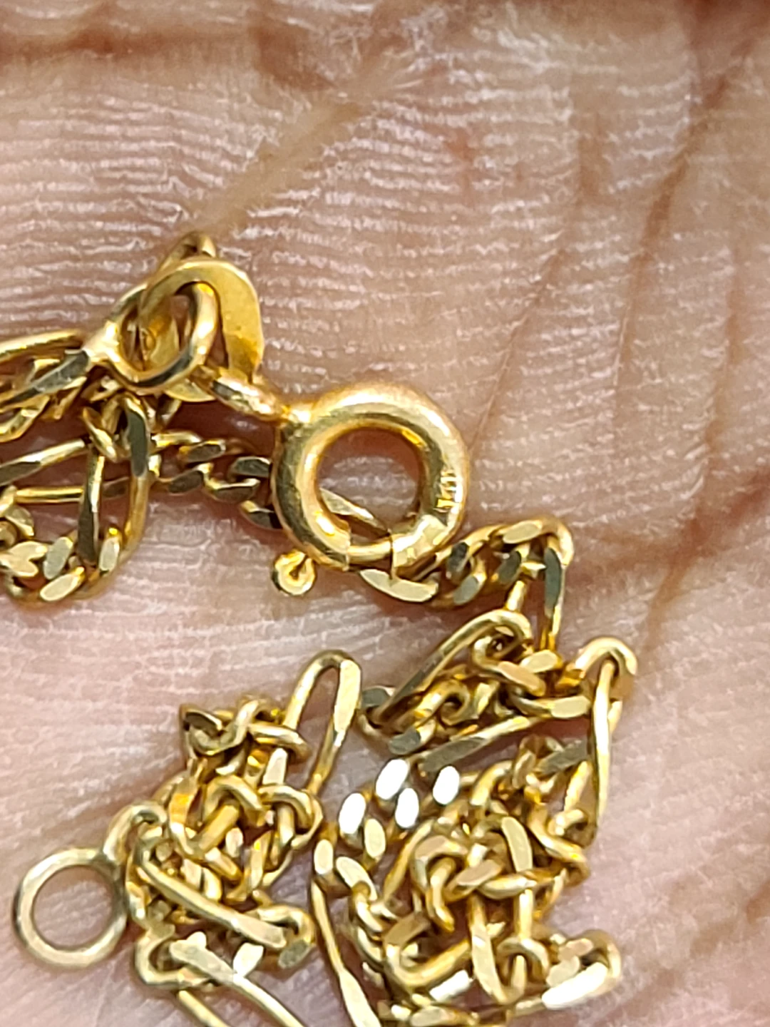 14k Gold  bracelet 1.8g - photo 3