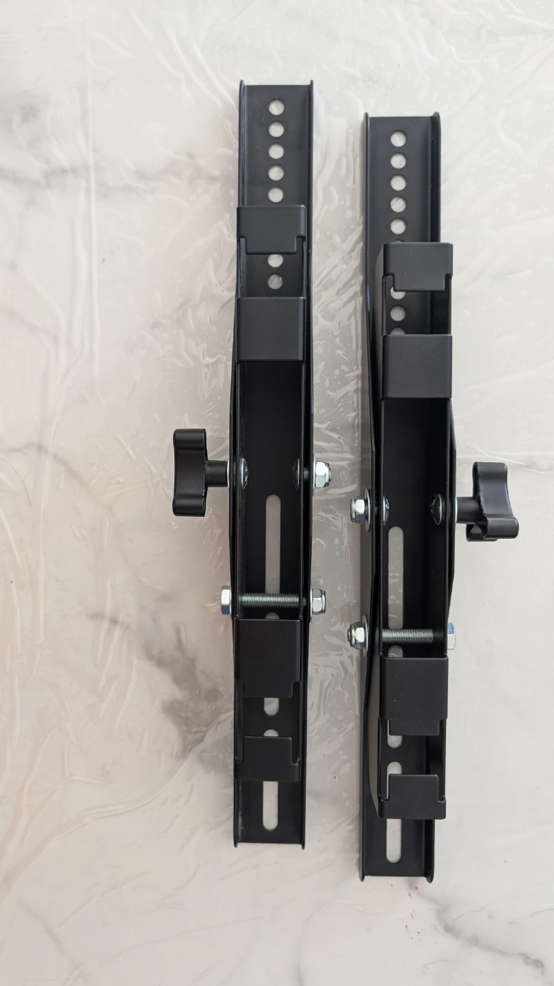 Black Metal TV Wall Mount Brackets - photo 4