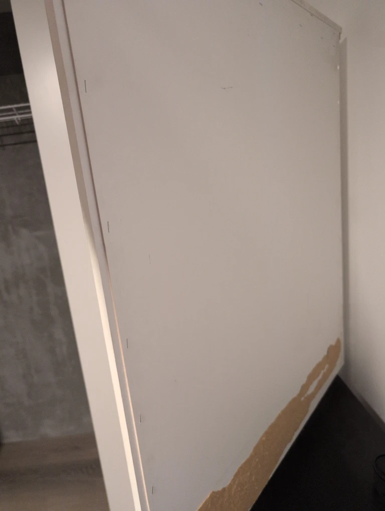White Framed vanity Mirror - photo 2