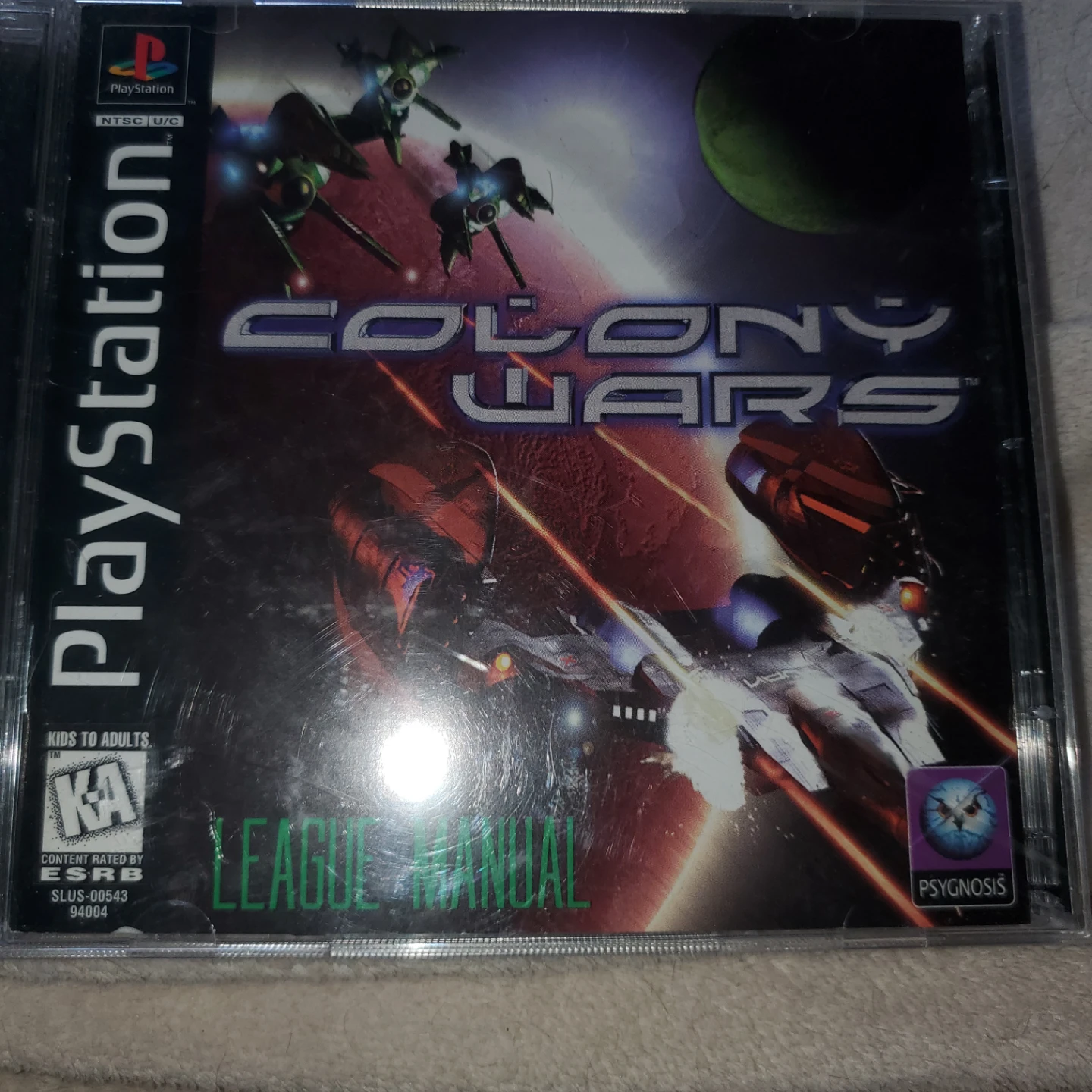Colony Wars PlayStation 1 Game