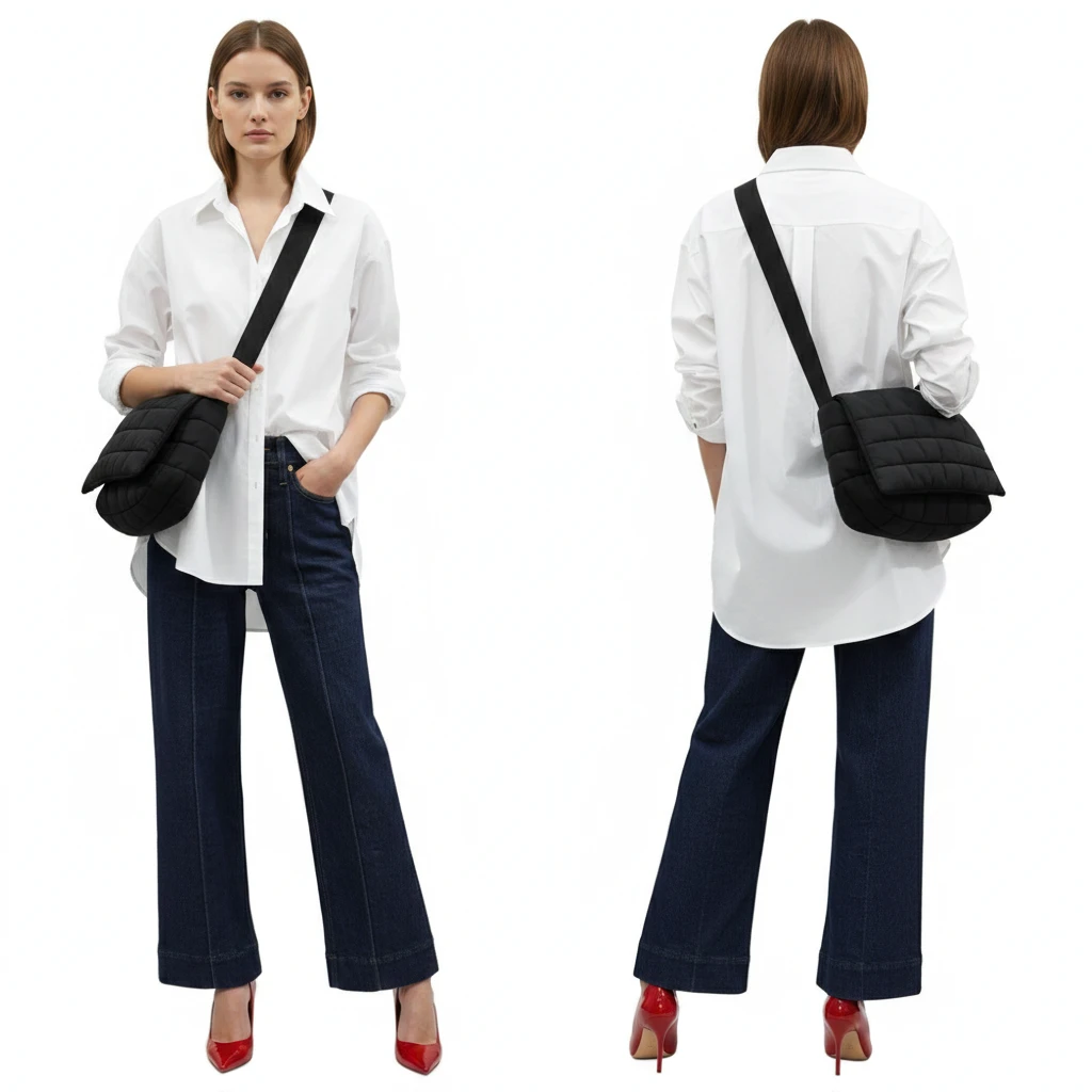 J. Crew High-Rise Wide-Leg Trouser Jeans Size 26 - photo 4