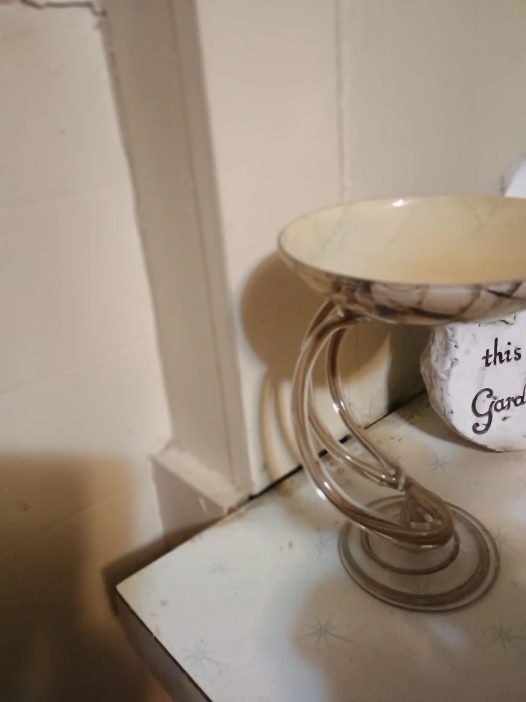Decorative Candy Dish with Swirl Stand - photo 2