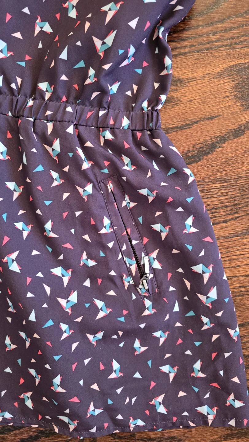 La Redoute Kids Girls Geometric Print Dress Size 10 - photo 3