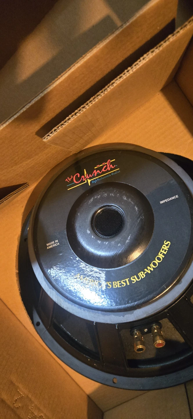 The Crunch High Performance Subwoofer