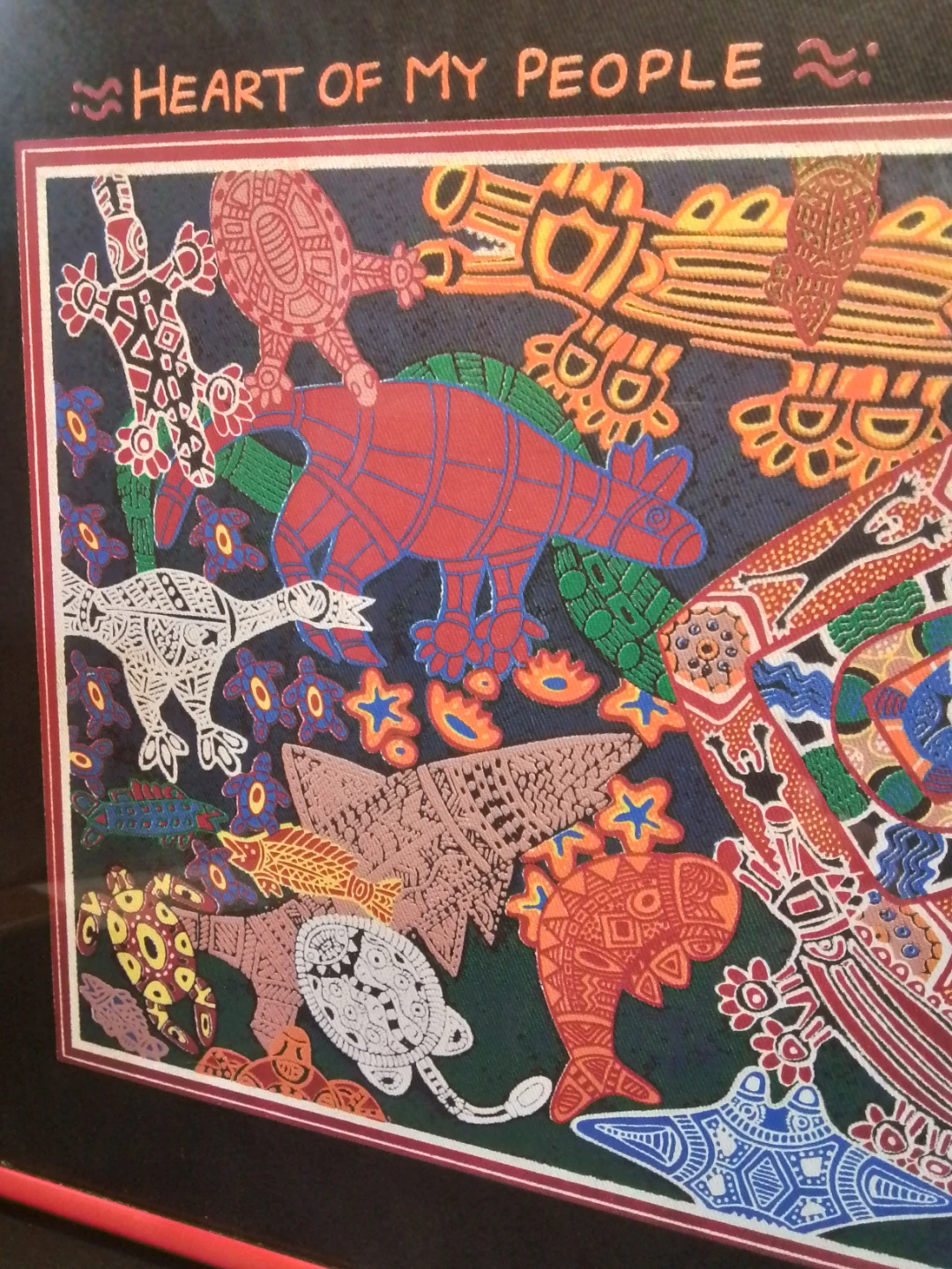 Australian Aboriginal Art by Andrew Williams 18.5x11.75" - photo 3
