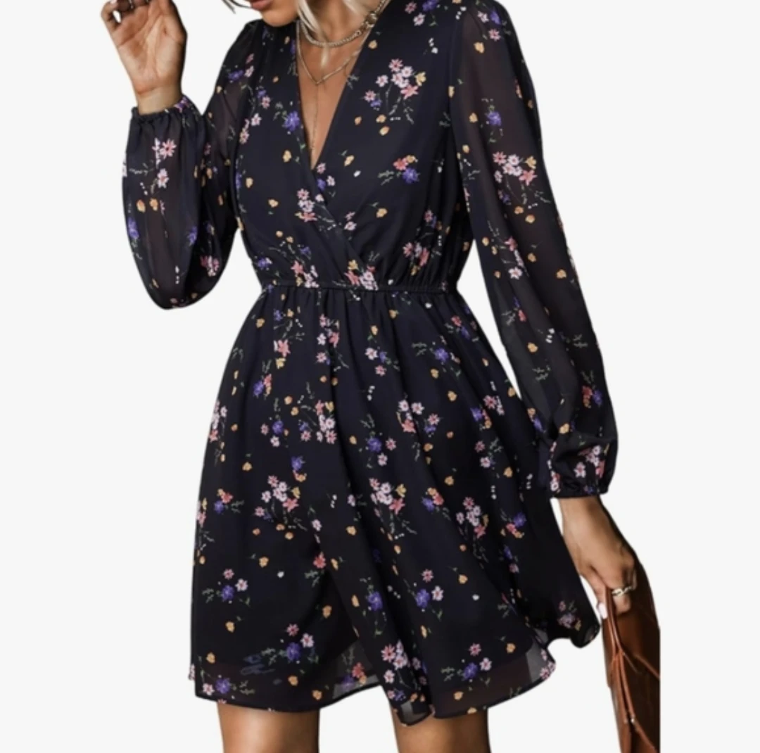 CUPSHE | floral chiffon dress - photo 2