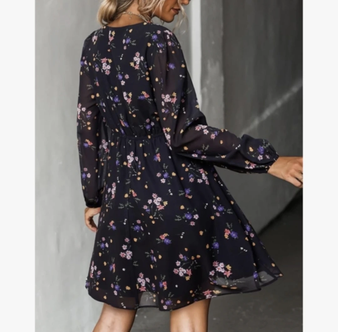 CUPSHE | floral chiffon dress - photo 3