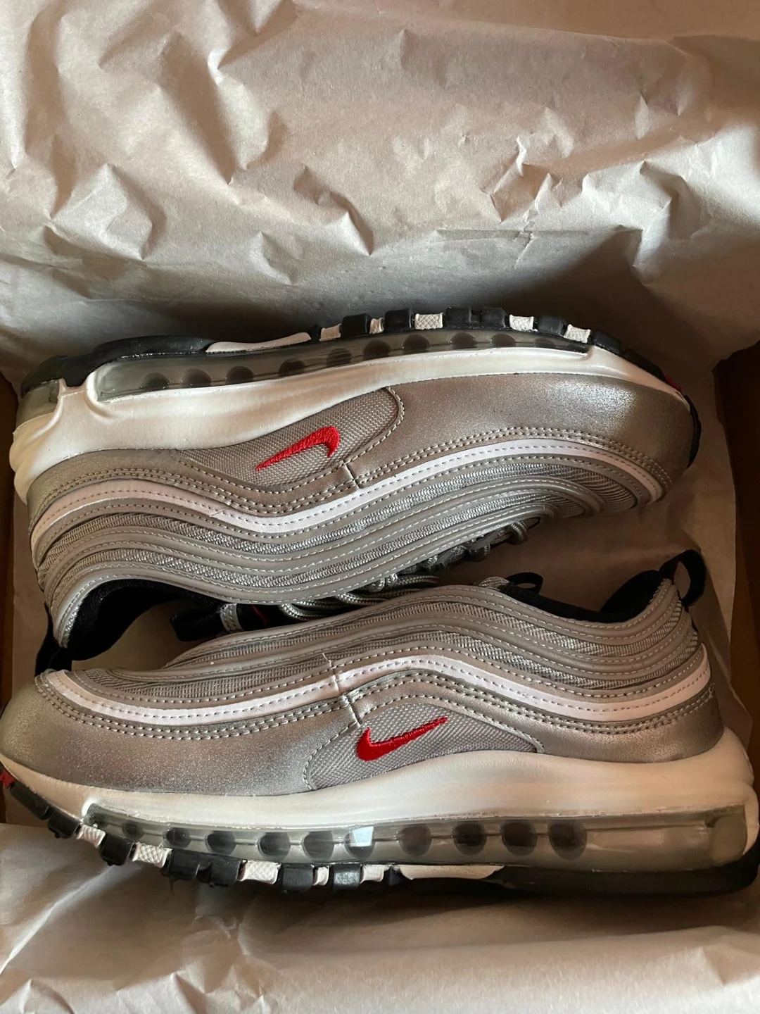 Nike Air Max 97 Silver Bullet Women's Size 8.5