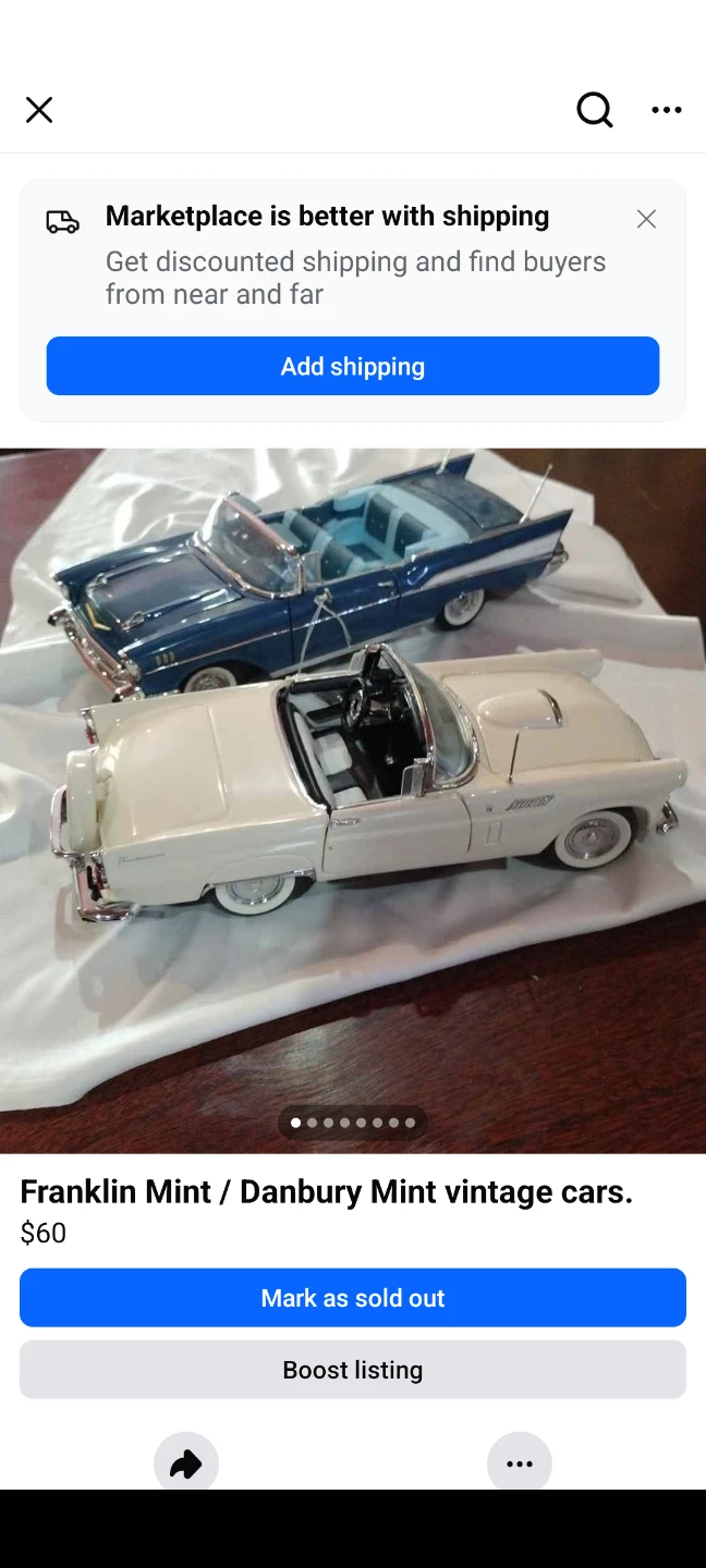 Franklin Mint / Danbury Mint Vintage Cars Set - photo 2