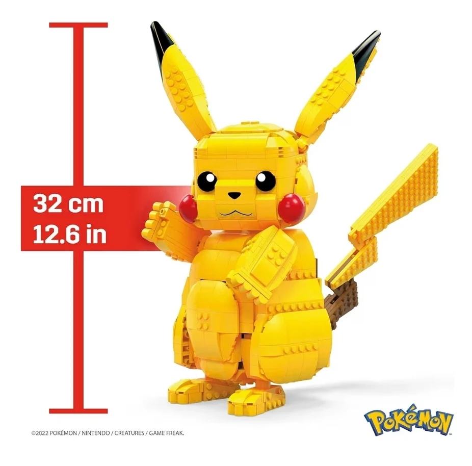 Mega Pokemon Jumbo Pikachu Building Set - photo 3