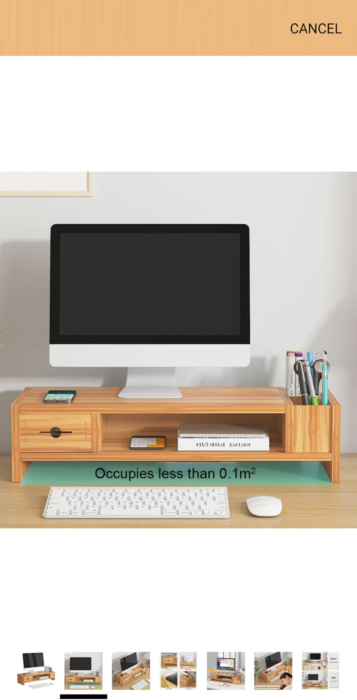 2 tire computer/monitor riser