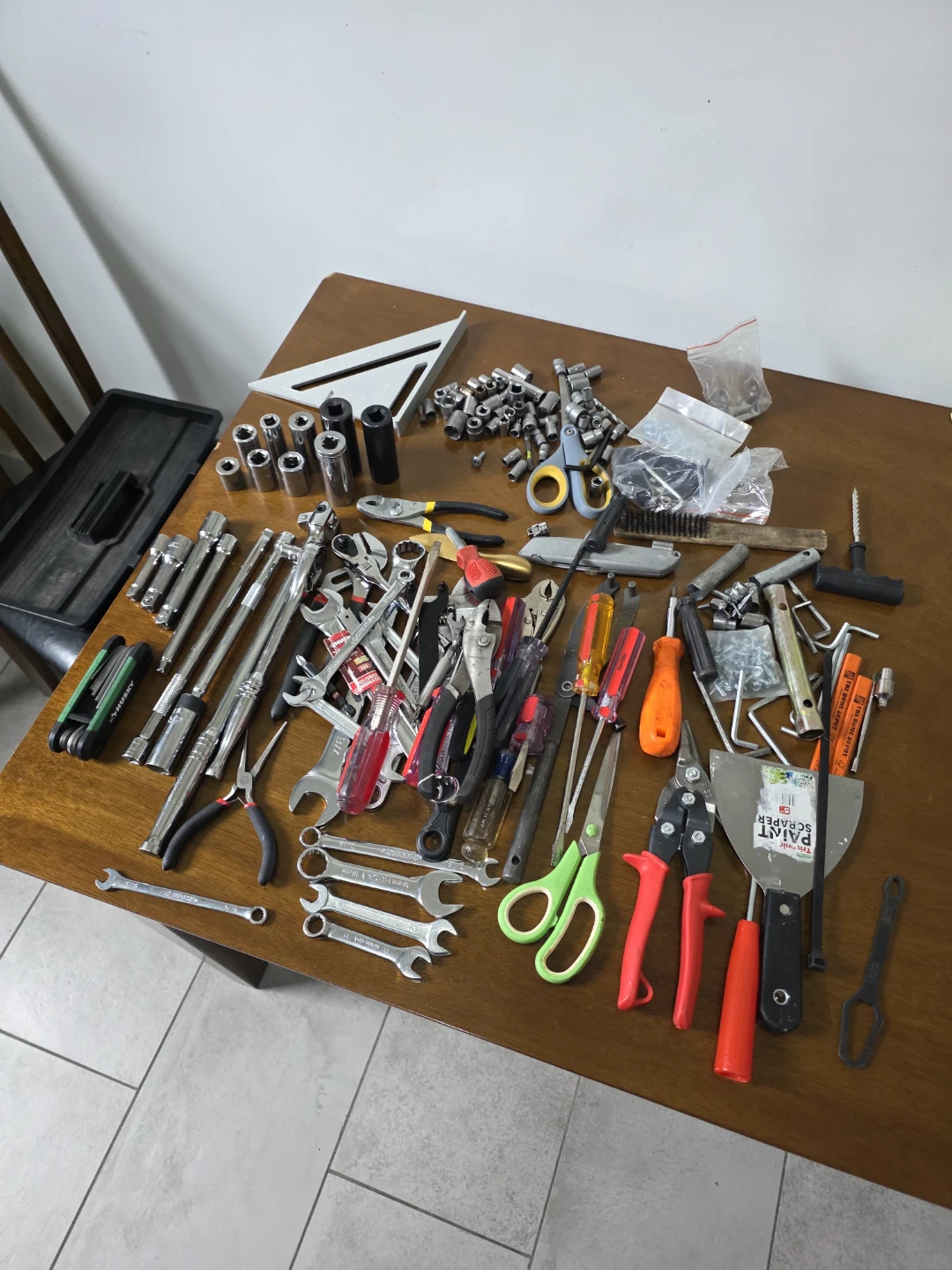 Assorted Hand Tools and Socket Set - photo 2