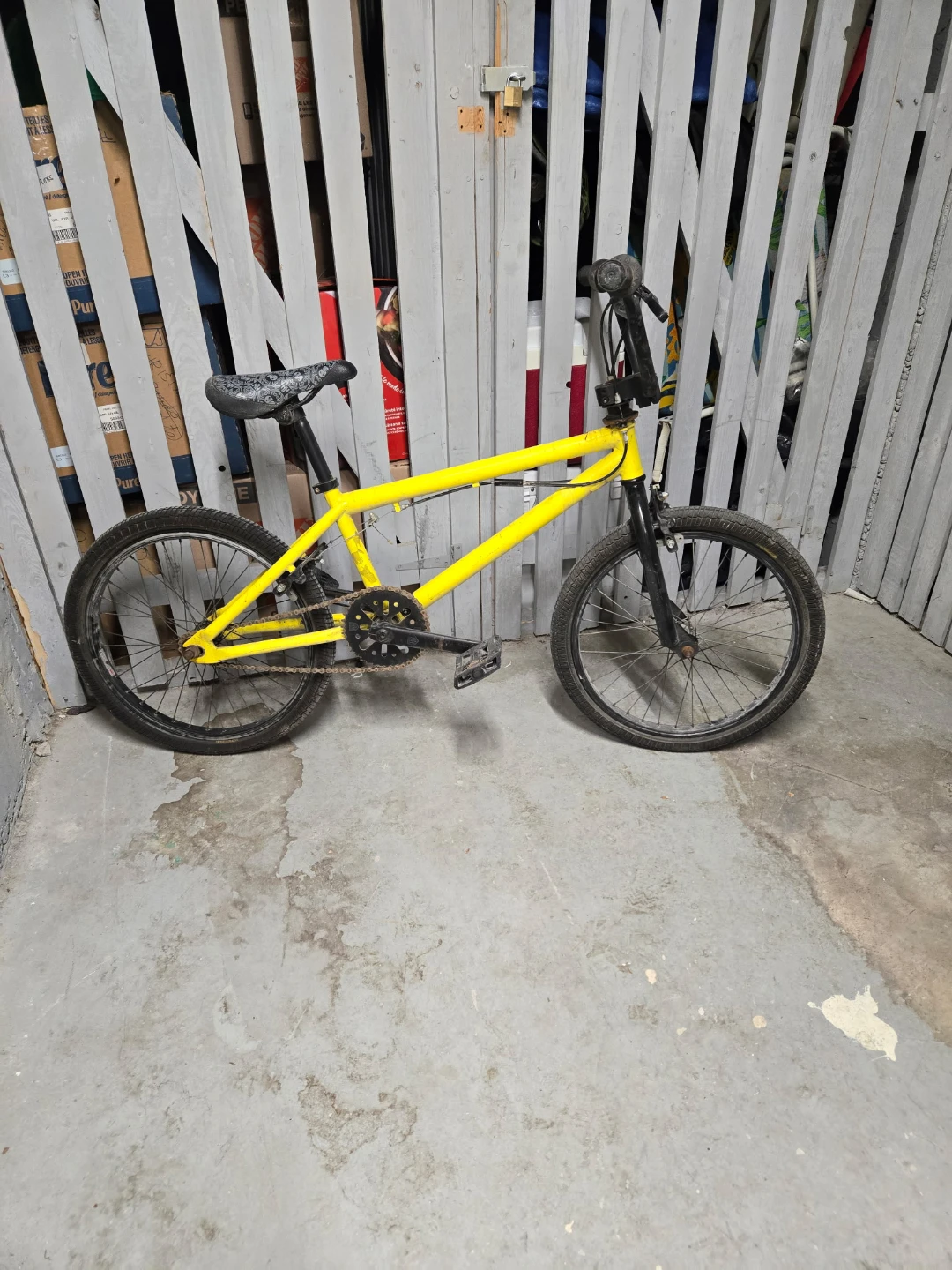 Yellow BMX Bike - photo 5