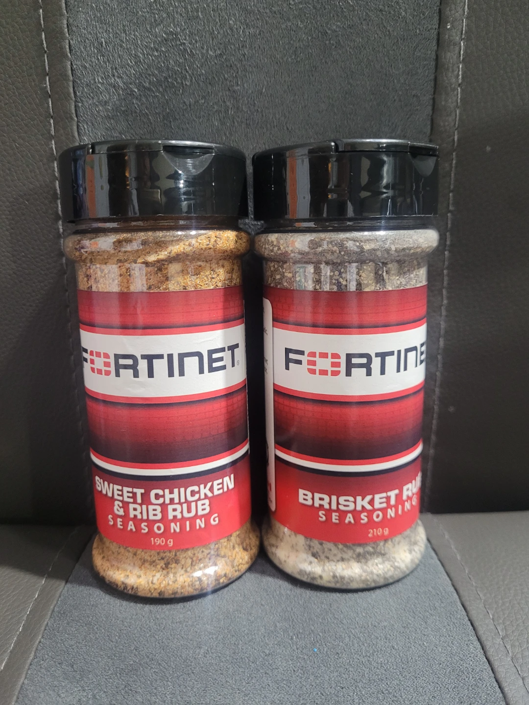 Fortinet Sweet Chicken & Rib Rub and Brisket Rub Seasoning