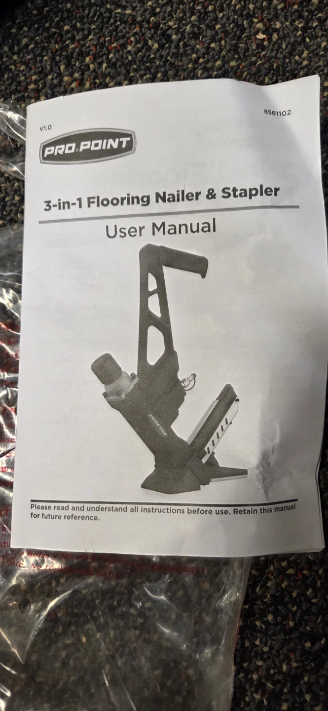Pro-Point 3-in-1 Flooring Nailer & Stapler - photo 3