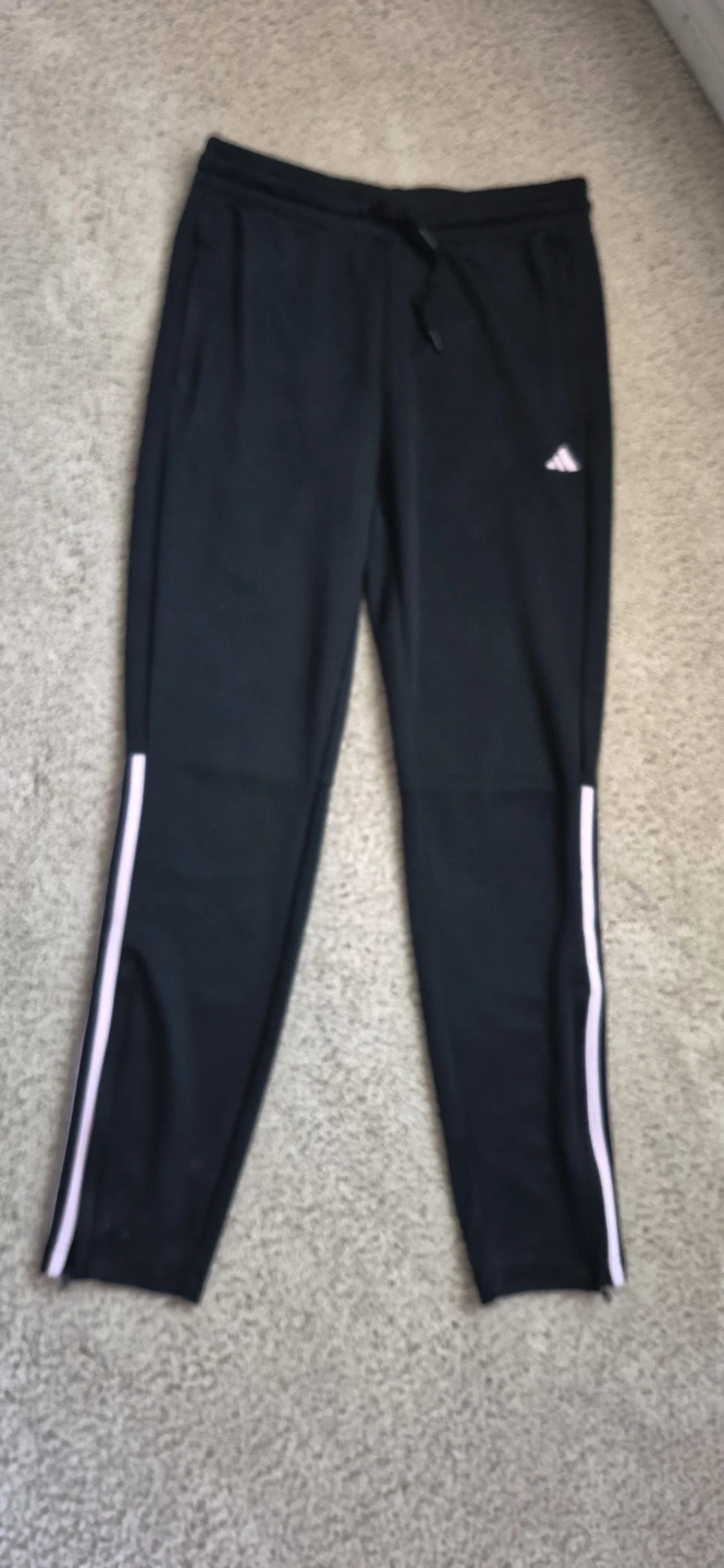 Ladies  black  and pink track pants