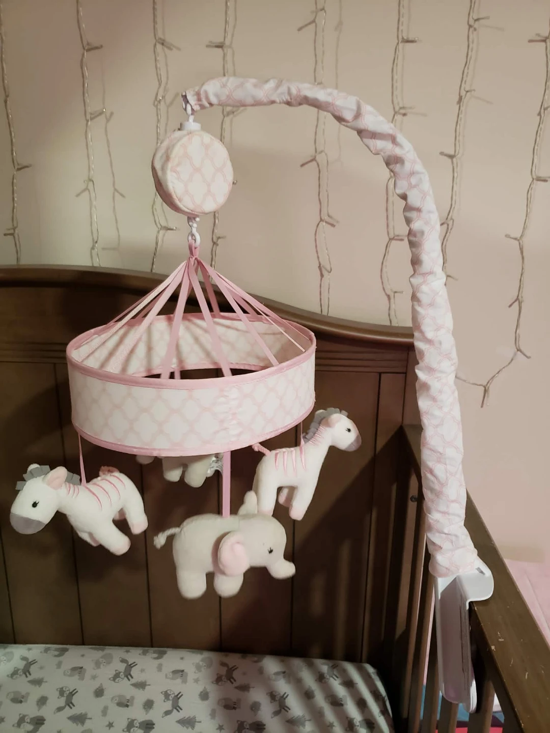 Baby Crib Mobile with Stuffed Animals