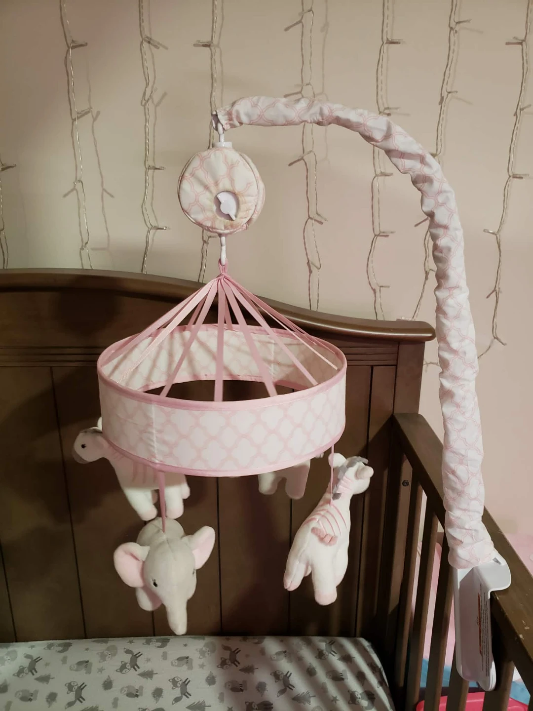 Baby Crib Mobile with Stuffed Animals - photo 2
