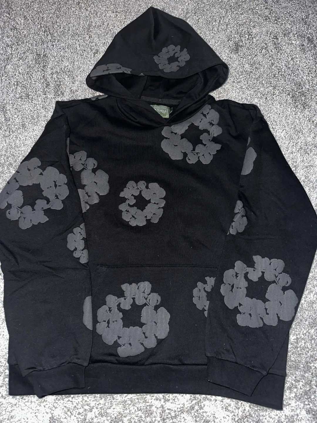 Demin tears Hoodie