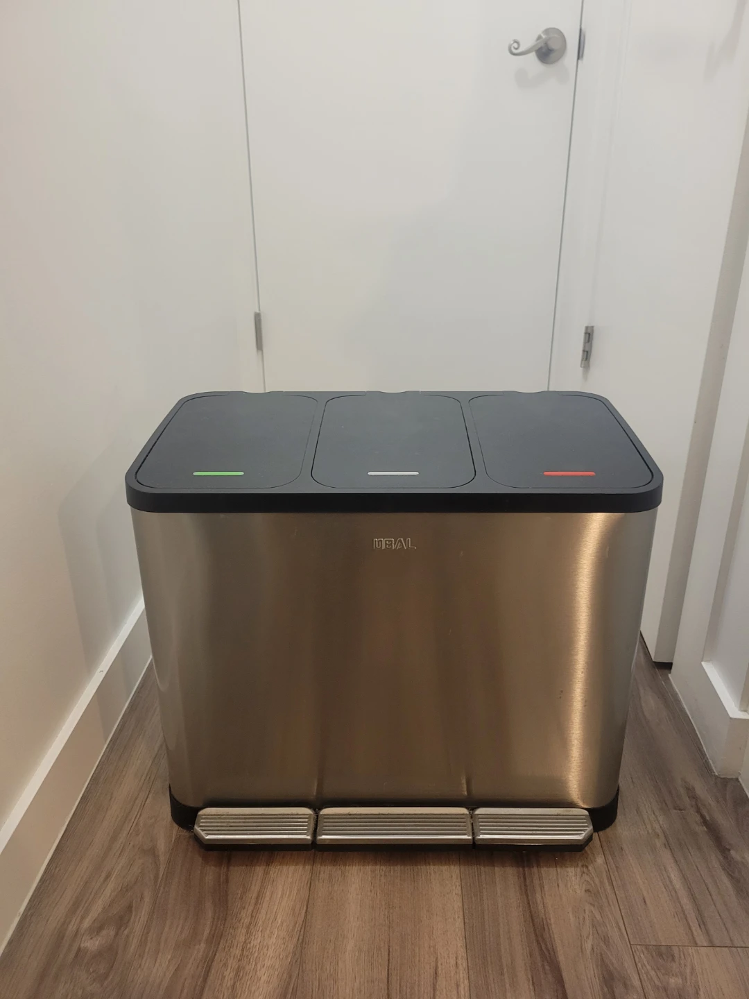 DBAL 3 Compartment Recycling Bin