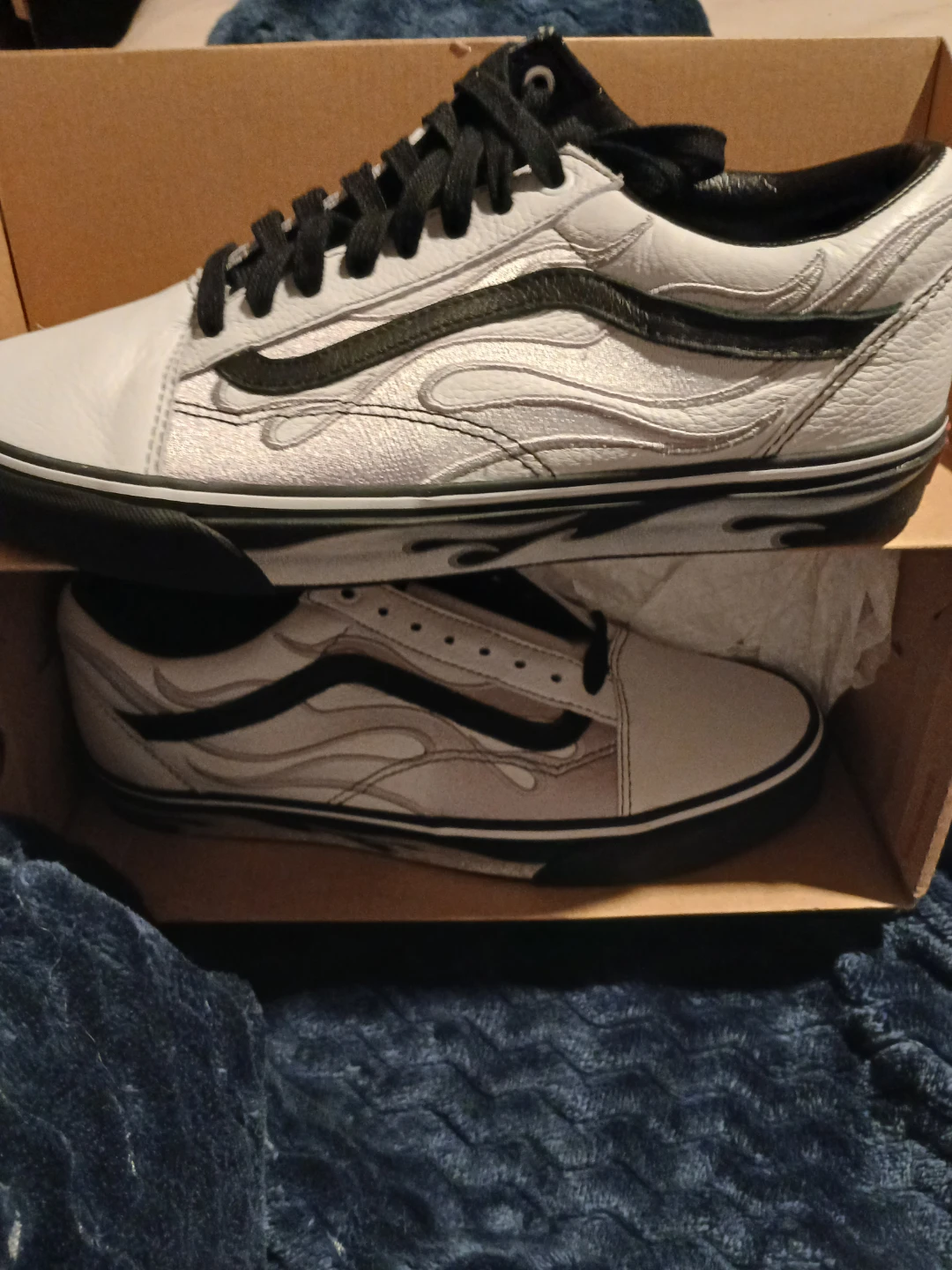 Vans Old Skool Flame Sneakers - photo 2