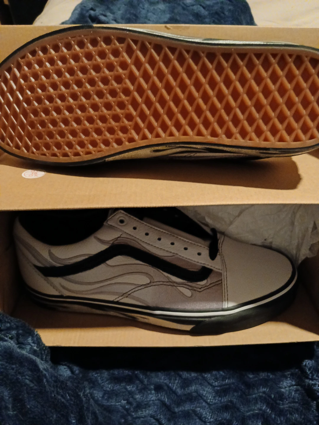 Vans Old Skool Flame Sneakers - photo 4