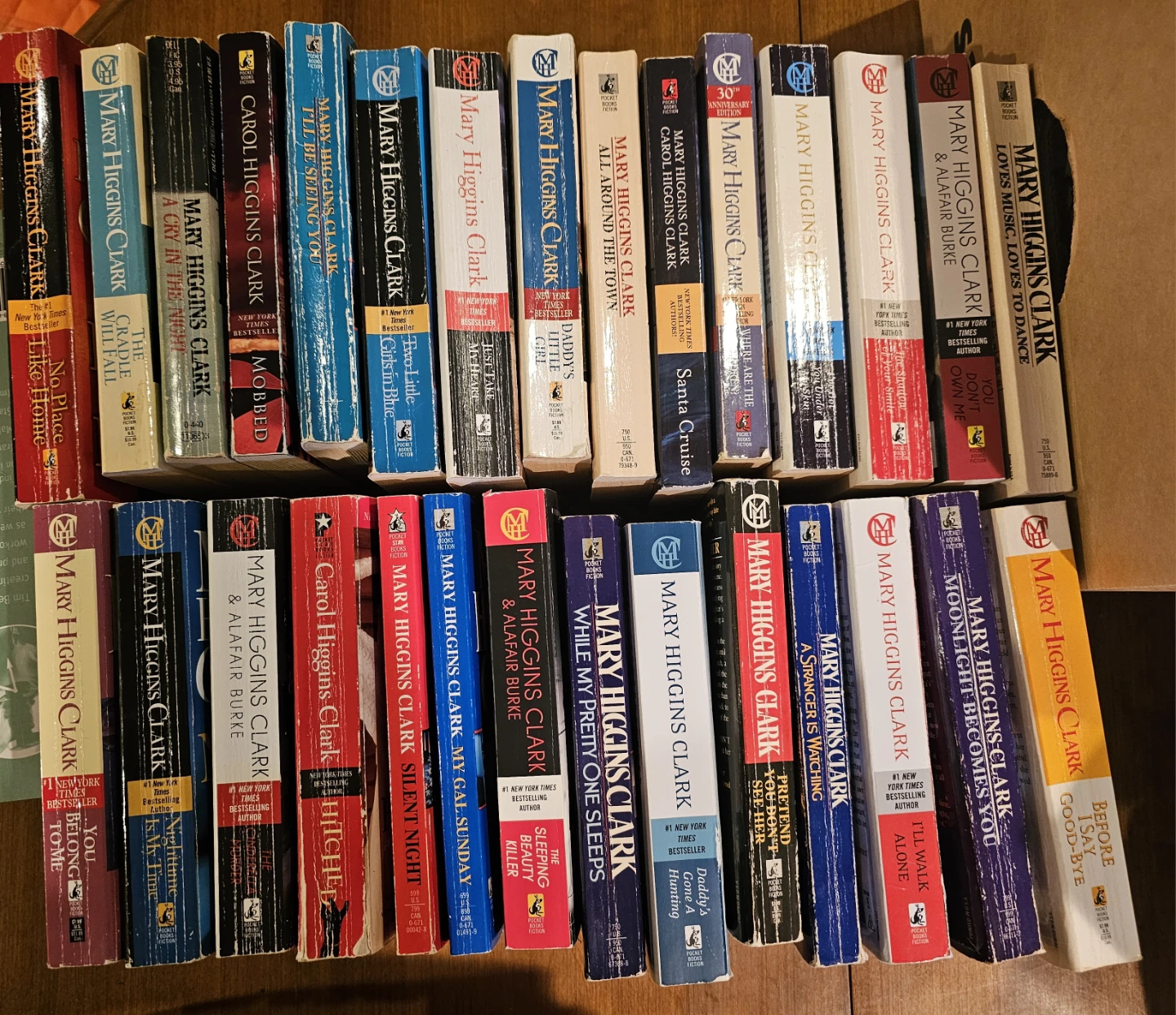 Mary Higgins Clark Series Books