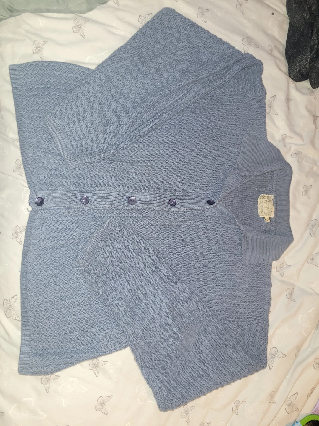 Aglate State Cardigan M/M Blue