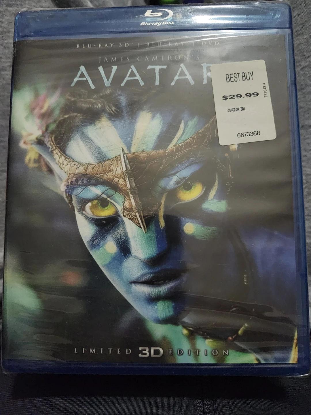 James Cameron's Avatar Limited 3D Edition Blu-ray