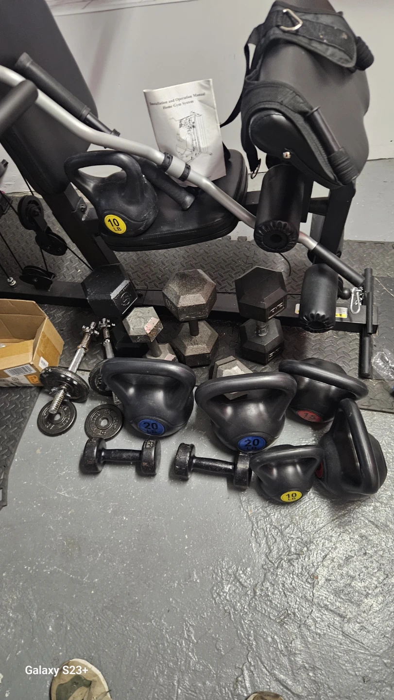 SportsArt Home Gym System with Dumbbells and Kettlebells - photo 2