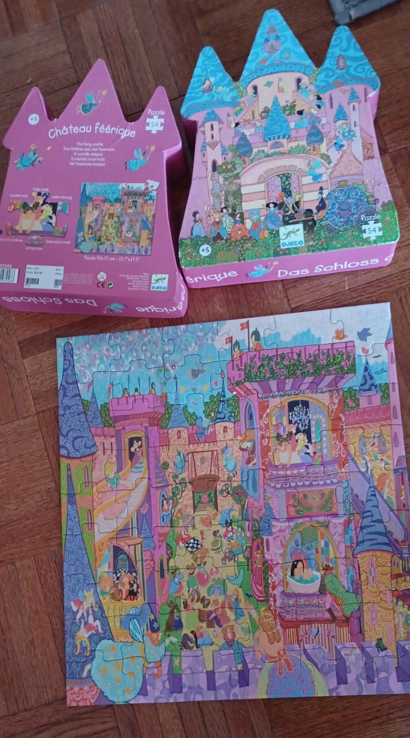 Djeco Fairy Tale Castle Puzzle - 54 Pieces