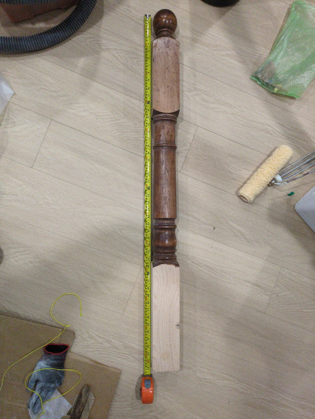 Wooden Spindle Newel Post Baluster