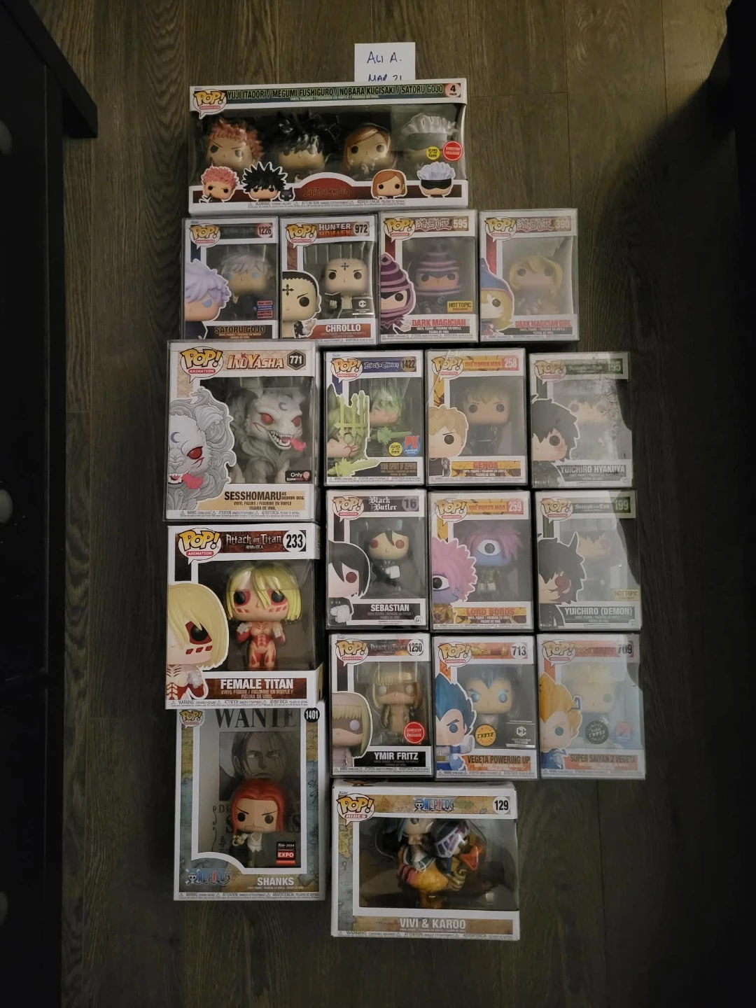 Funko Pop! Anime & Jujutsu Kaisen Figures