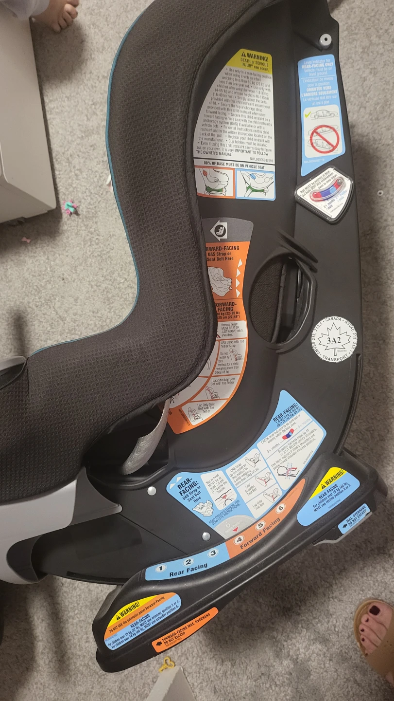 Graco Extend2Fit Convertible Car Seat - photo 5