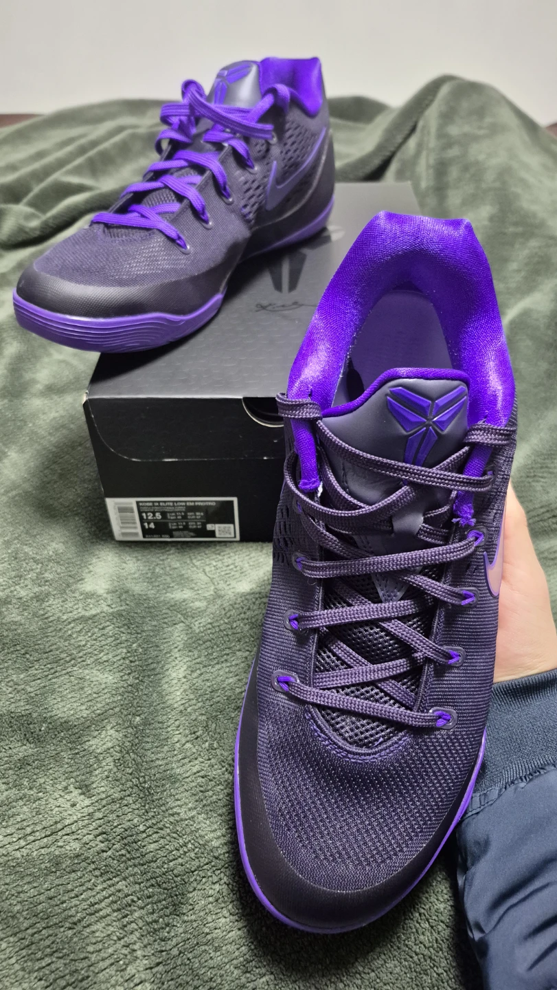 Nike Kobe 9 Protro - Purple Dynasty sz 12.5M - photo 2